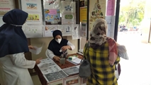 برپایی ایستگاه غربالگری و آموزش عمومی بیماری دیابت در مرکز آموزشی درمانی حضرت زینب (س)