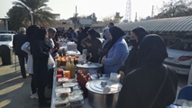 احیای سنت نیکوی شب یلدا در جشنواره غذای سالم در مرکز آموزشی درمانی حضرت زینب (س) برگزار شد