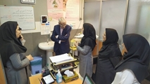 بازدید نماینده عضو کمیته کشوری شیر مادر از بانک شیر مادر مرکز آموزشی درمانی حضرت زینب (س)