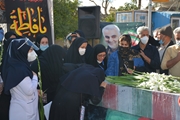 میزبانی مرکز آموزشی درمانی حضرت زینب (س) از ستاره‌ گمنام شهادت