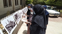 برگزاری نمایشگاه عکس به مناسبت سالگرد آزاد سازی خرمشهر در مرکز آموزشی درمانی حضرت زینب (س)