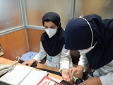 غربالگری سلامت مراجعان به مرکز آموزشی درمانی حضرت زینب (س )