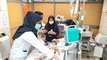 نجات جان کودک 9 ماهه با تلاش به موقع تیم پزشکی مرکز آموزشی درمانی  حضرت زینب (س)