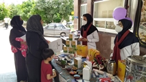 برپایی غرفه تغذیه با شیر مادر در مرکز آموزشی درمانی حضرت زینب (س)